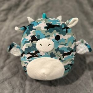 Camo Keanu dragon squishmallow